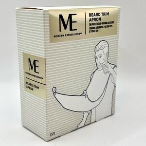 Beard Trim Apron Shaving Grooming Cape Hair Catcher by Modern Expressions